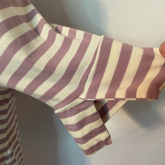 🍍🍍New! Les Amis purple stripped blouse - Picture 3 of 3